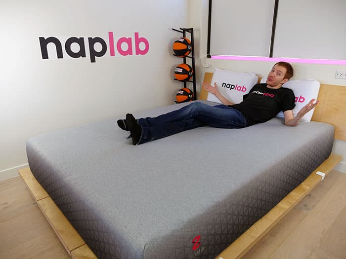 Zoma All Foam lying on mattress