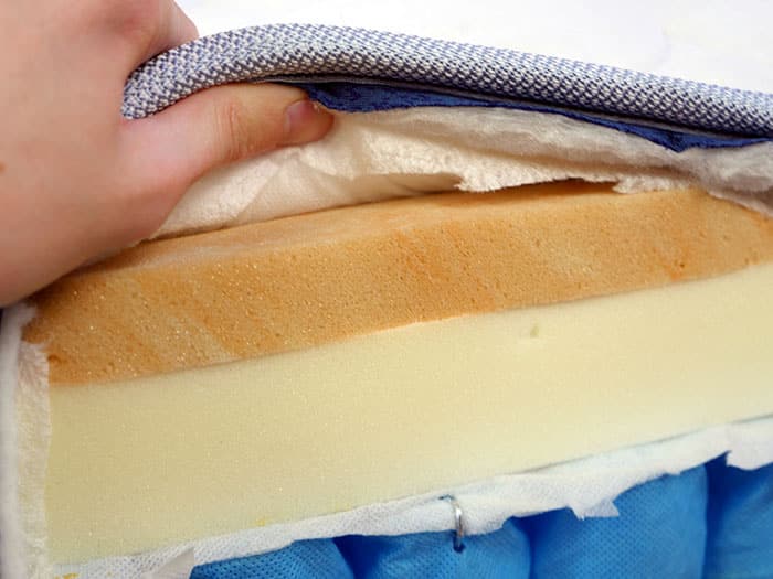 Bear Elite Hybrid copper memory foam layer