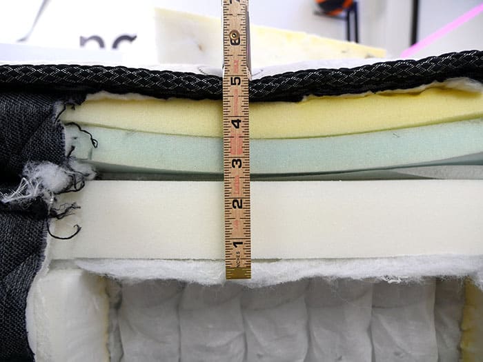 Logan And Cove Material Measure Top Logan & Cove measuring top layers