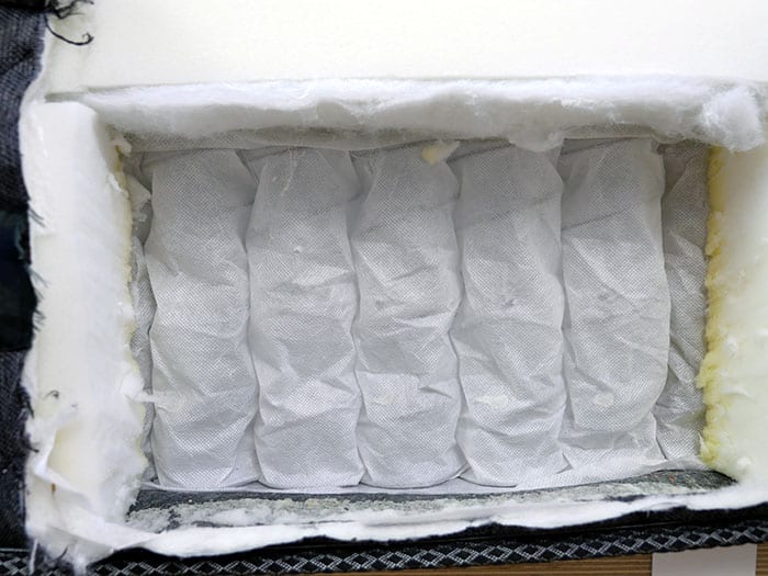 Logan And Cove Material Pocket Coil Logan & Cove pocketed coil layer