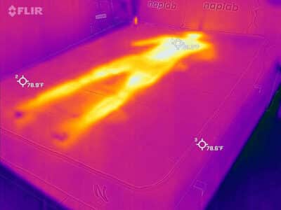 Nolah Natural before cooling test