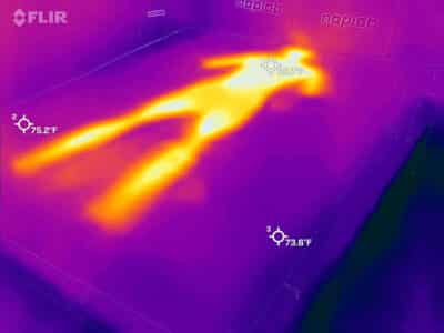 Nolah Original before cooling test