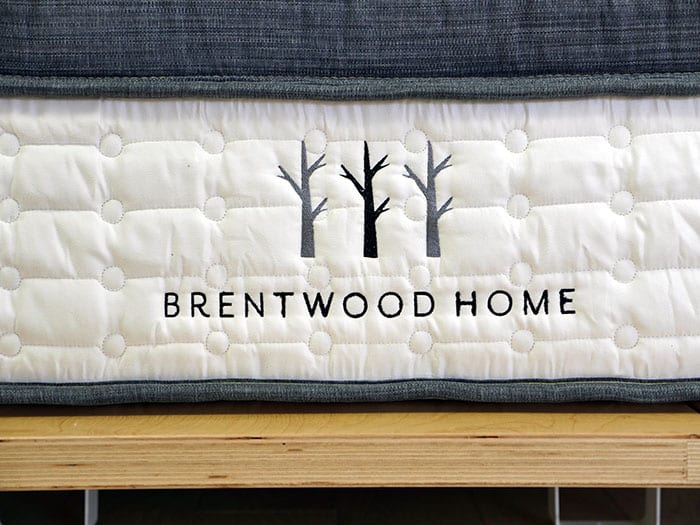 Brentwood Oceano logo close-up