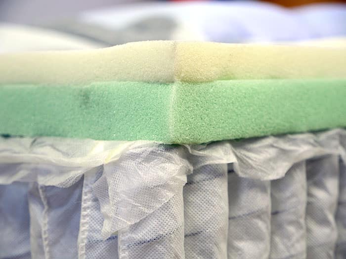 Leesa Original Hybrid Material Poly Foam Leesa Original Hybrid poly foam