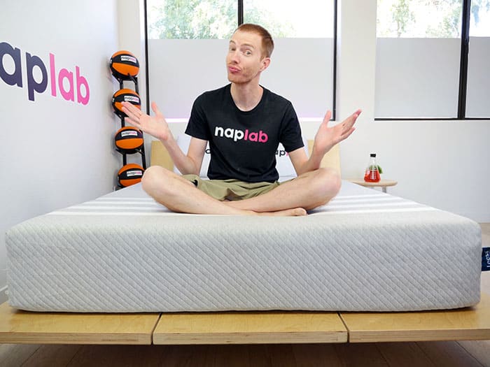 Leesa Original Hybrid sitting