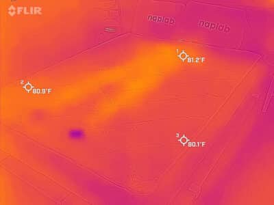 Naturepedic Chorus Cooling After Naturepedic Chorus after cooling test
