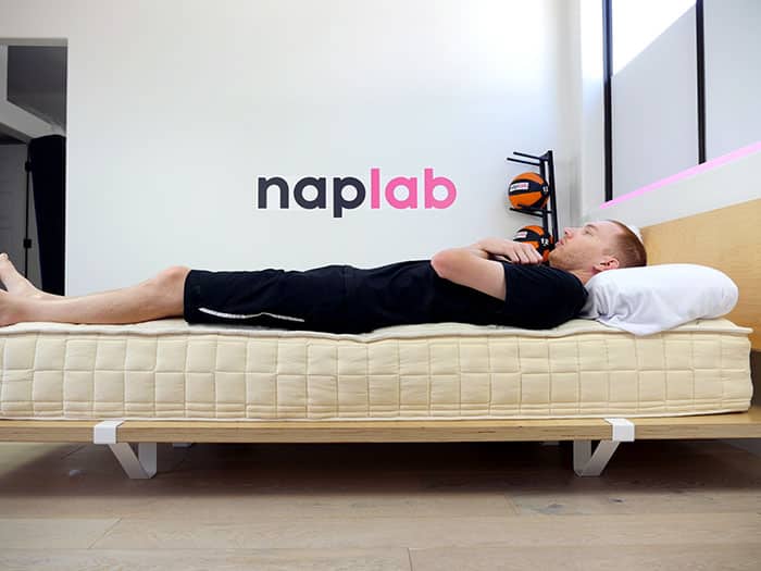 Naturepedic Chorus edge support - back sleeping Naturepedic Chorus edge support - back sleeping