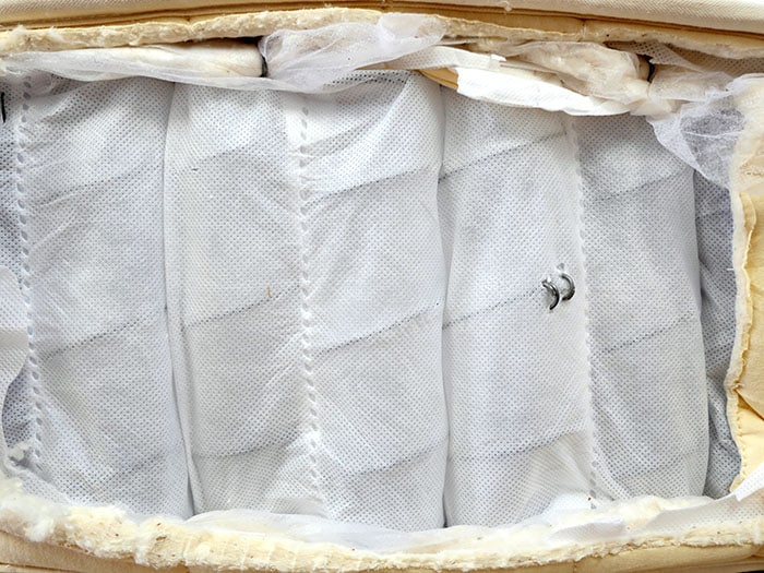 Naturepedic Chorus Material Pocketed Coils Naturepedic Chorus pocketed coil layer