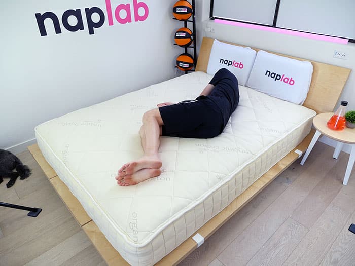 Naturepedic Chorus Sleep Side Naturepedic Chorus side sleeping