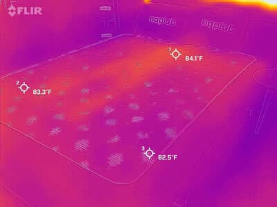 Ashley Furniture Ultra Luxury Firm Tight Top after cooling test