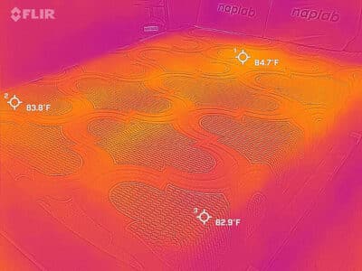 Ashley Sleep Gruve Hybrid after cooling test