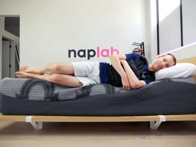 Ashley Sleep Gruve Hybrid edge support - side sleeping with vest