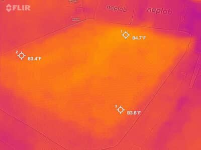 Ashley Sleep Gruve Memory Foam after cooling test
