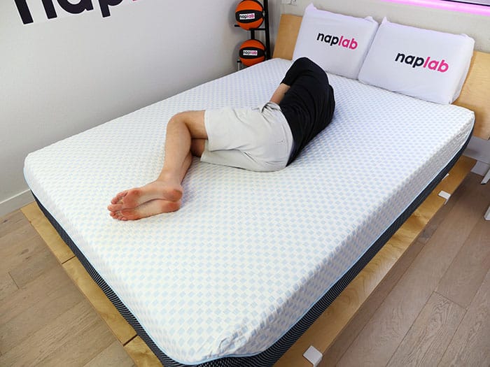 Ashley Sleep Gruve Memory Foam side sleeping