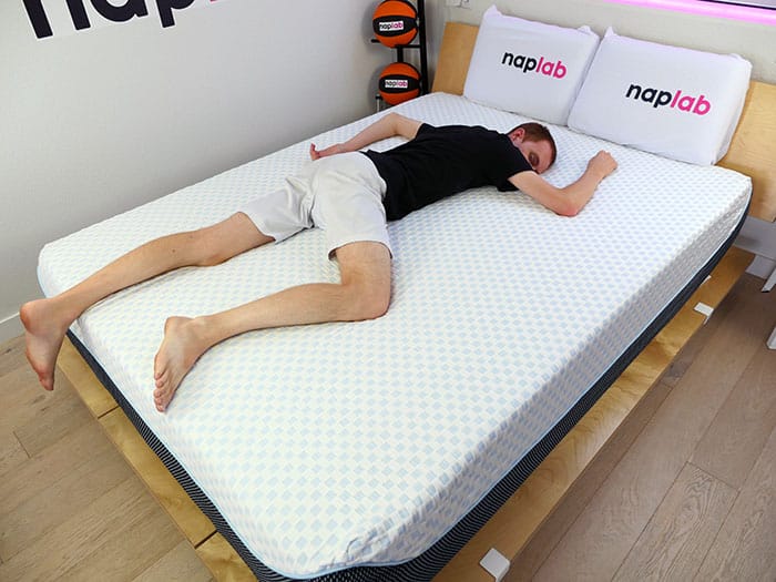 Ashley Sleep Gruve Memory Foam stomach sleeping