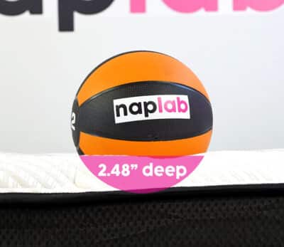 Nolah Evolution 15 sinkage test