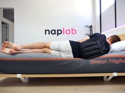 SweetNight Dreamy Memory Foam mattress edge support - side sleeping with vest