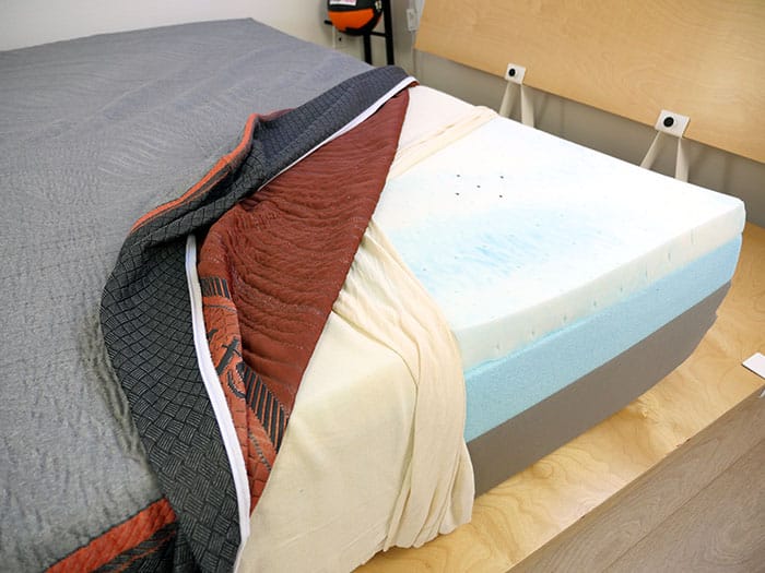 SweetNight Dreamy Memory Foam mattress open cover