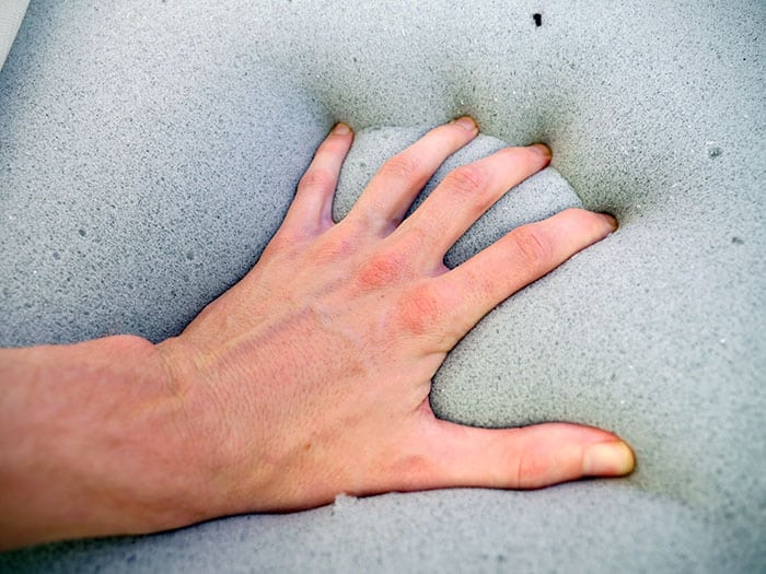 Emma ComfortAdapt All Foam pressing top layer