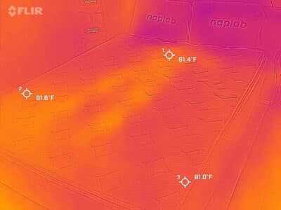 Habitat Furnishings Ascend Air after cooling test