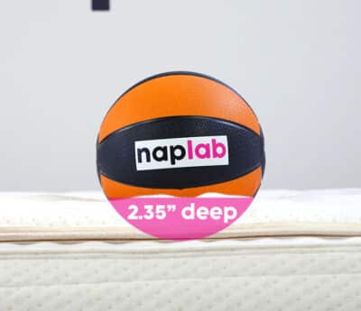 Habitat Furnishings Ascend Air sinkage test