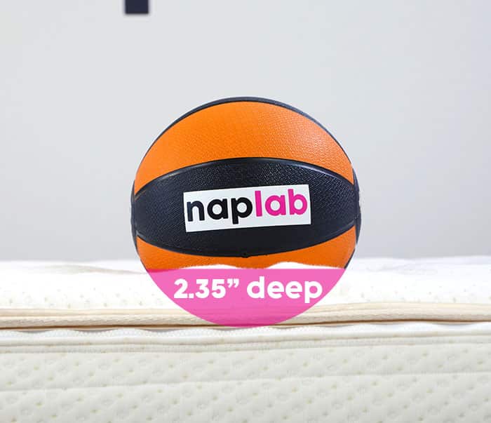 Habitat Furnishings Ascend Air sinkage test