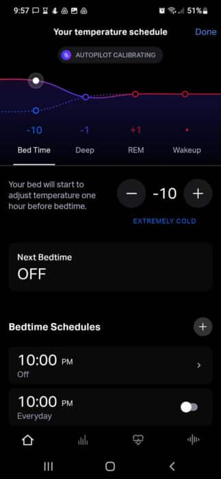 Screenshot Eight Sleep Screenshot Eight Sleep
