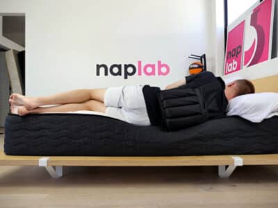 Allswell Cool Edge Vest Sleep Side Allswell Cool edge support - side sleeping with vest