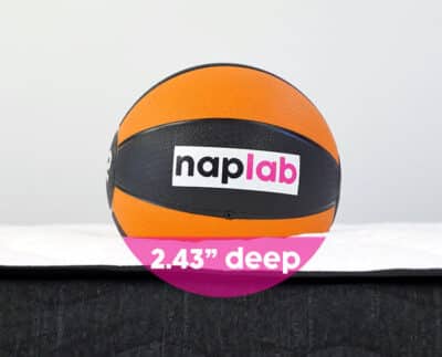 Allswell Cool sinkage test