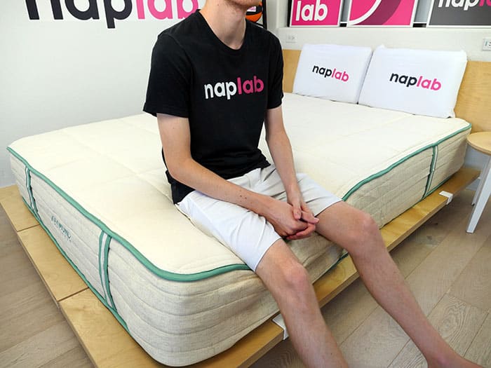 Diamond Sage Natural Organic Hybrid edge support - side sleeping