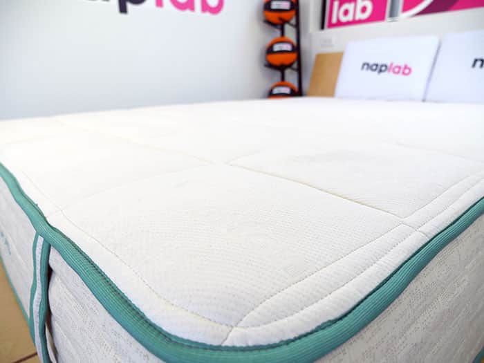 Diamond Sage Natural Organic Hybrid mattress cover