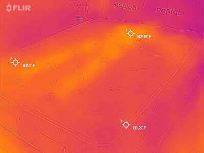 Lytton Signature Comfort Plush after cooling test