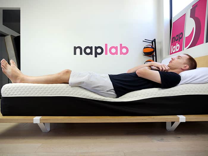 Nolah Signature edge support - back sleeping