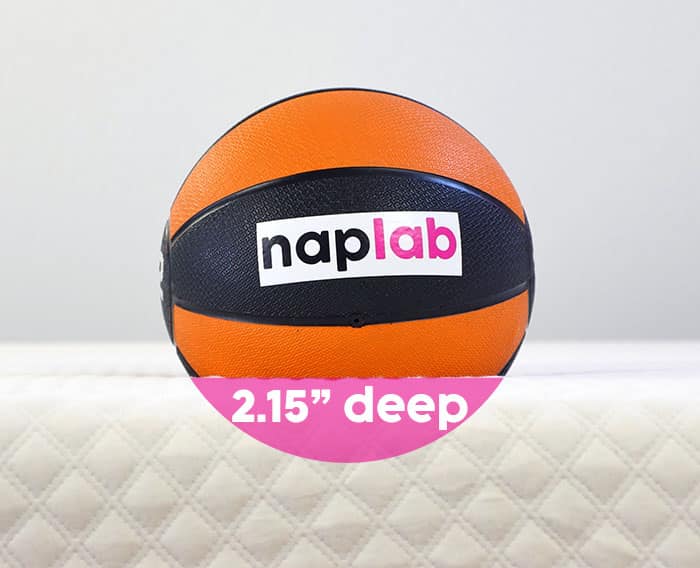 Nolah Signature sinkage test