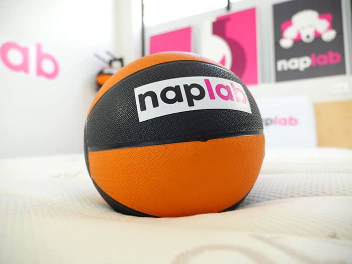 Saatva Memory Foam Hybrid sinkage