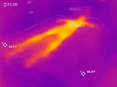 Big Mattress Classic before cooling test