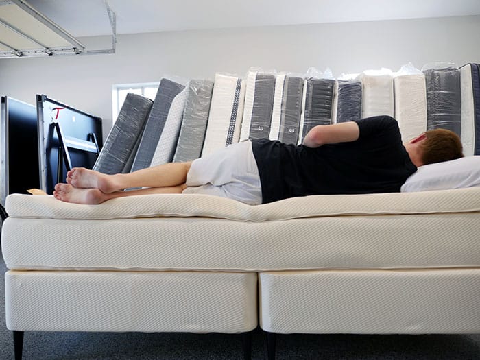 Big Mattress Classic edge support - side sleeping