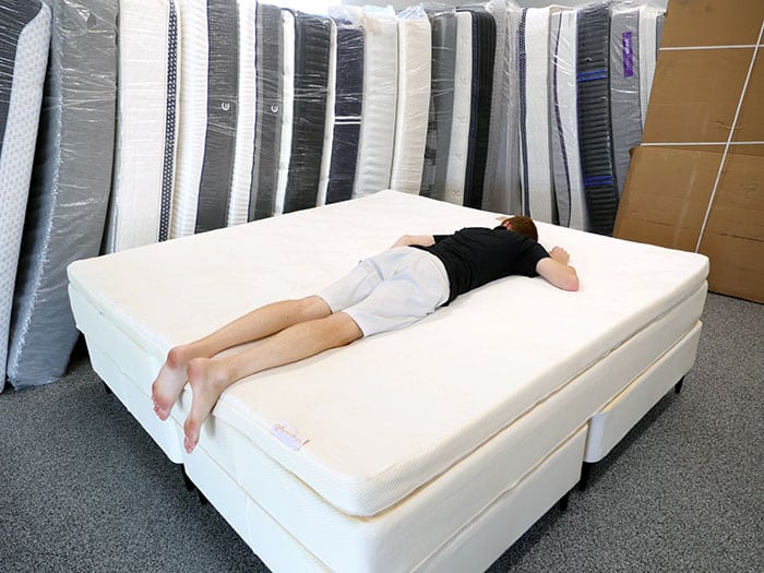 Big Mattress Classic stomach sleeping