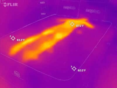 Brooklyn Bedding Custom Cooling Before Brooklyn Bedding Custom before cooling test