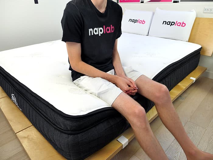 Brooklyn Bedding Custom Edge Sitting Brooklyn Bedding Custom edge support - sitting