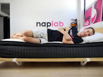 Brooklyn Bedding Custom Edge Vest Sleep Side Brooklyn Bedding Custom edge support - side sleeping