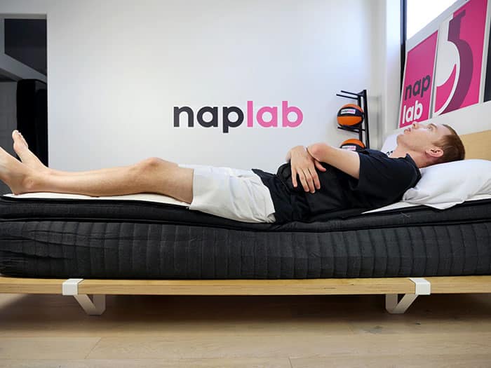 Brooklyn Bedding Custom Edge Vest Sleep Back Brooklyn Bedding Custom Edge Vest Sleep Back