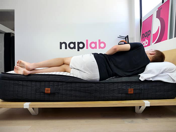 Brooklyn Bedding Sedona edge support - side sleeping