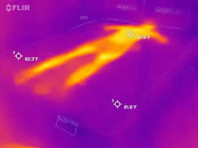 Crafted Sleep Sided Hybrid Cooling Before Crafted Sleep 2-Sided Hybrid before cooling test