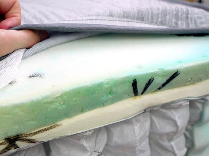 Crafted Sleep Sided Hybrid Gel Memory Foam Crafted Sleep 2-Sided Hybrid gel memory foam