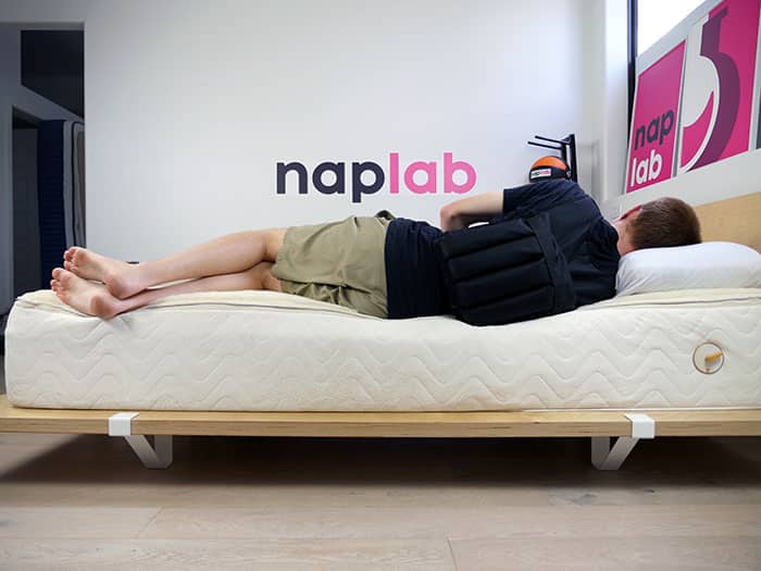 Natural Form Refresh edge support - side sleeping with vest