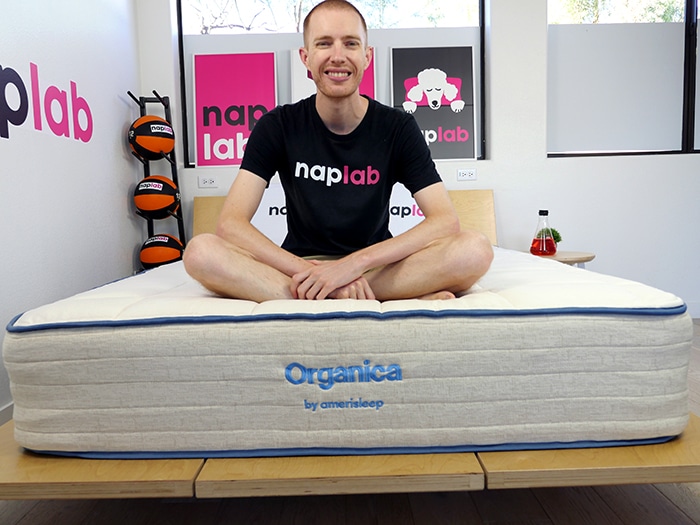 Amerisleep Organica sitting