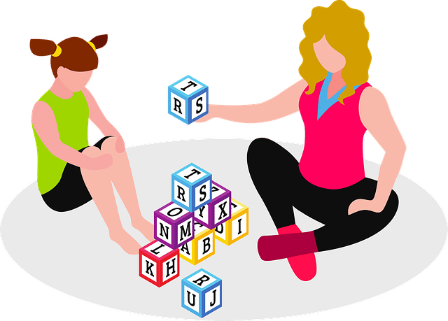 Asd Autism Working Together Blocks Helping children with ASD autism