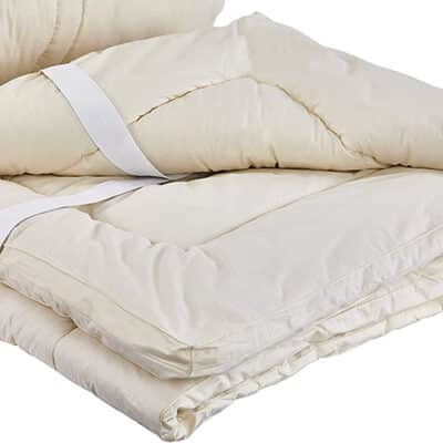 Wool mattress pad