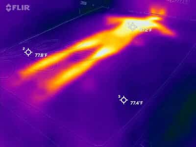 Sheets & Giggles Eucalyptus before cooling test